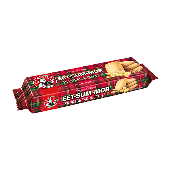 Bakers Eet-Sum-Mor Shortbread Biscuits 80G