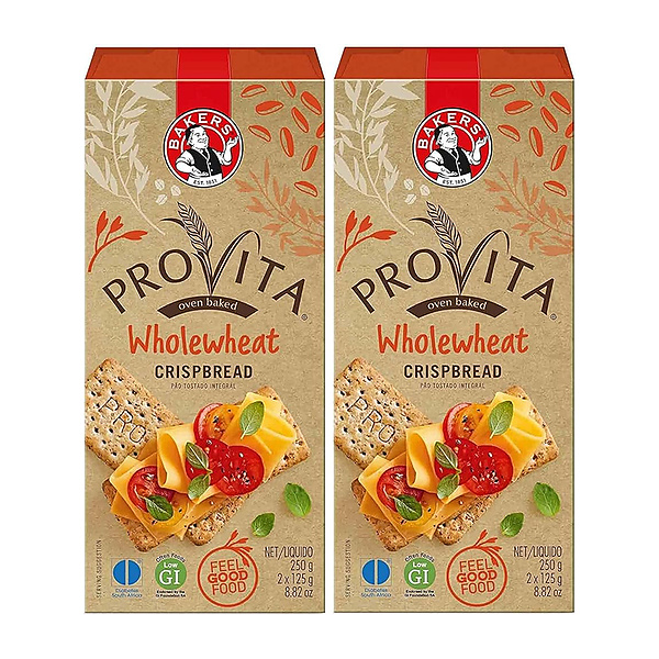 Bakers Provita Wholewheat Crisp Bread 250G