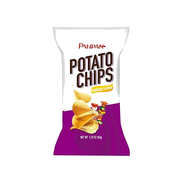 Panpan Potato Chips Barbecue Flav. 35G