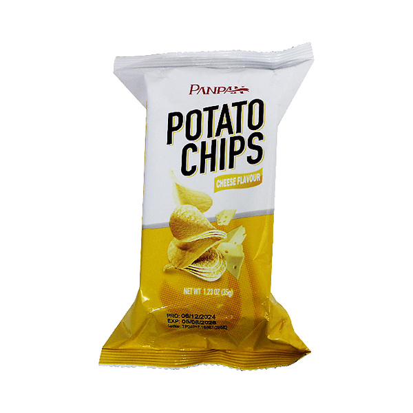 Panpan Potato Chips Cheese Flav. 35G
