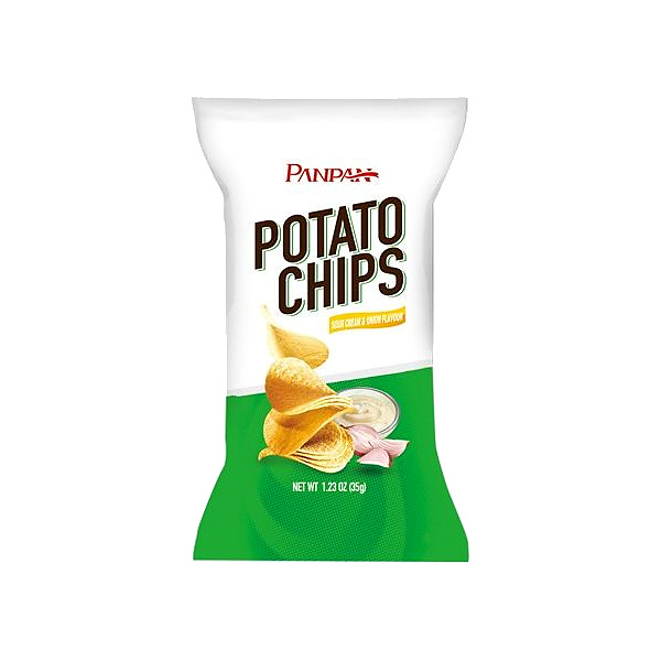 Panpan Potato Chips Sour Cream Flav. 35G