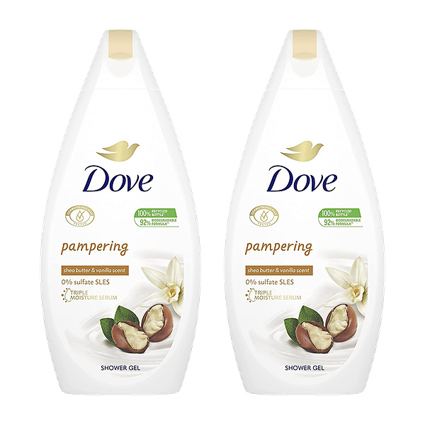 Dove Pampering Body Wash Shea Butter And Vanilla 500Ml