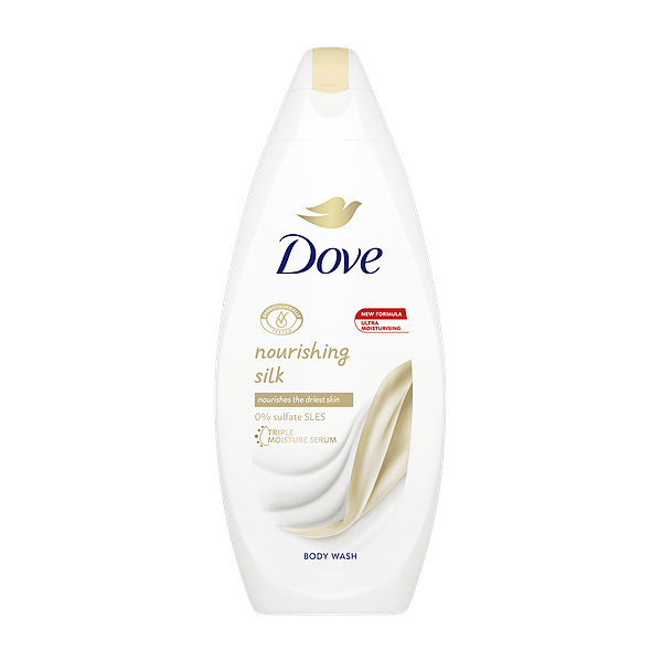 Dove Nourishing Silk Body Wash 500Ml