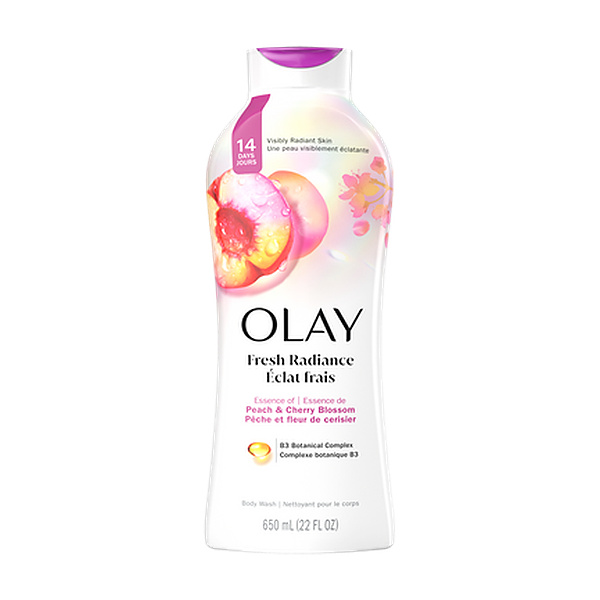 Olay Body Wash Peach And Cherry 700Ml