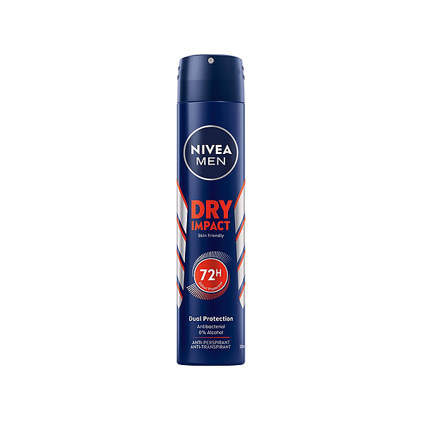 Nivea Men Dry Impact 200Ml