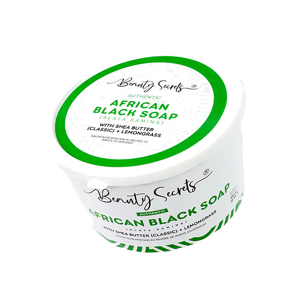 Beauty Secrets African Black Soap With Lemongrass 350G