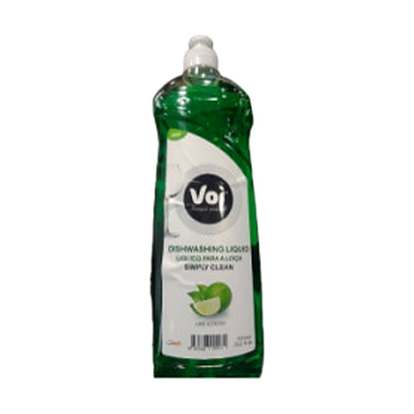 Voi Dishwashing Liquid Lime Scented 750Ml