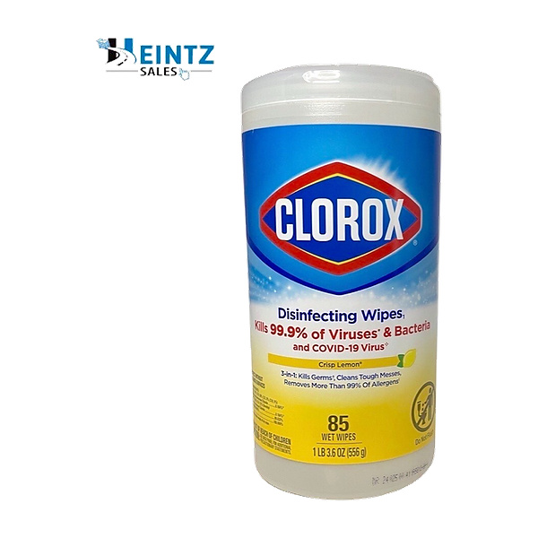 Clorox Disinfecting Wipes Crisp Lemon 556G