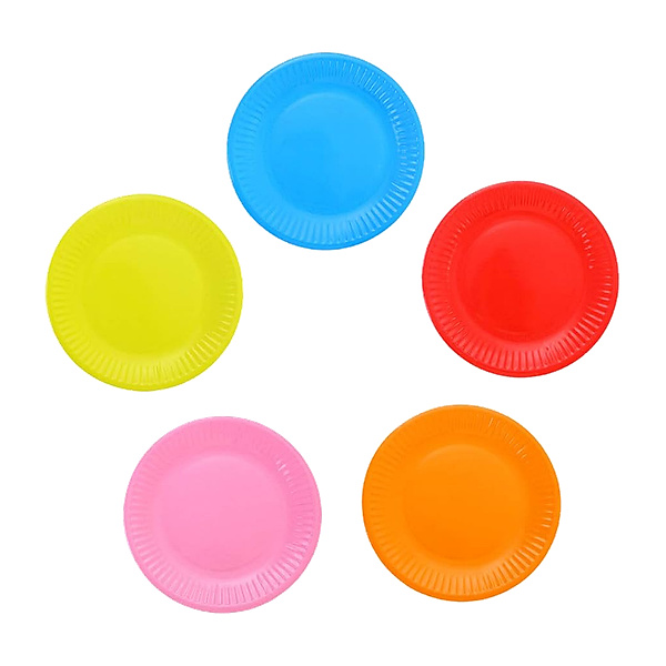 Disposable Plate Round 50Pcs