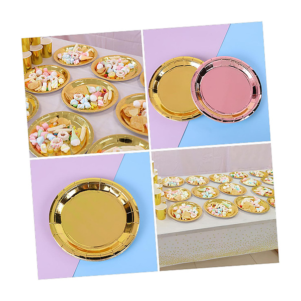 Disposable Plate Round 25Pcs