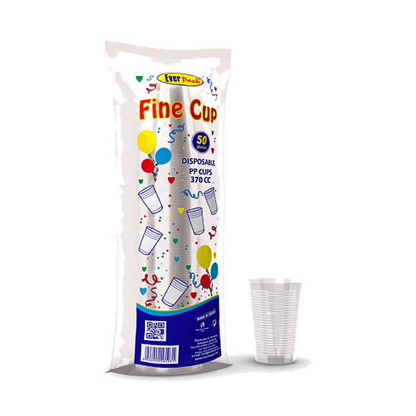 Everpack Disposable Cup 370Cc 50Pcs