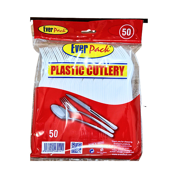 Everpack Plastic Fork 50Pcs