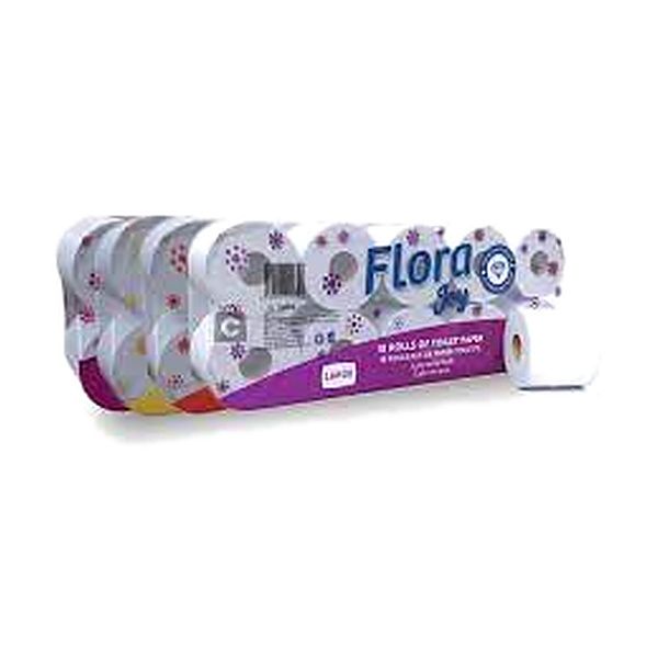 Flora Joy Toilet Roll 10