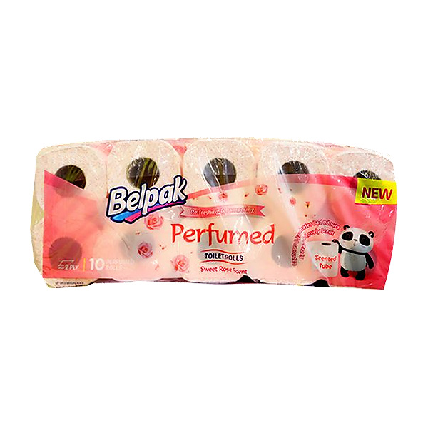 Belpak Perfumed Toilet Rolls Sweet Rose