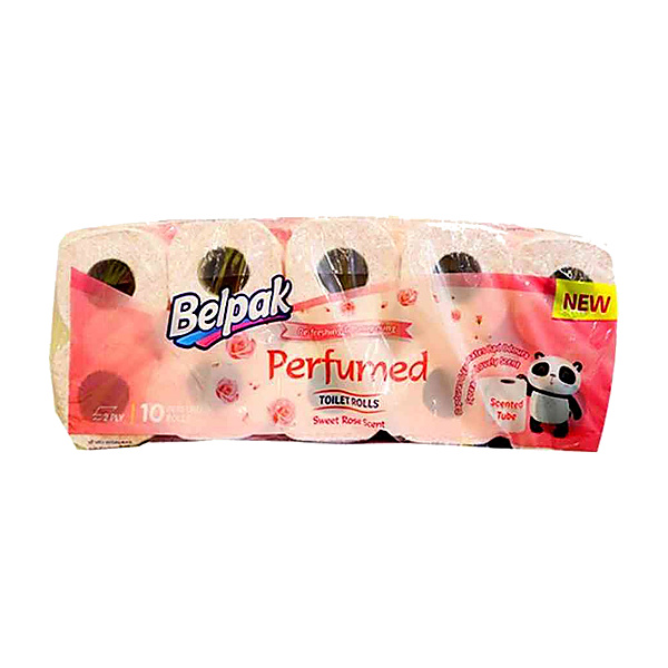 Belpak Perfumed Toilet Rolls Fresh Lemon