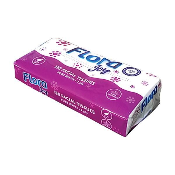 Flora Joy Facial Tissue 120