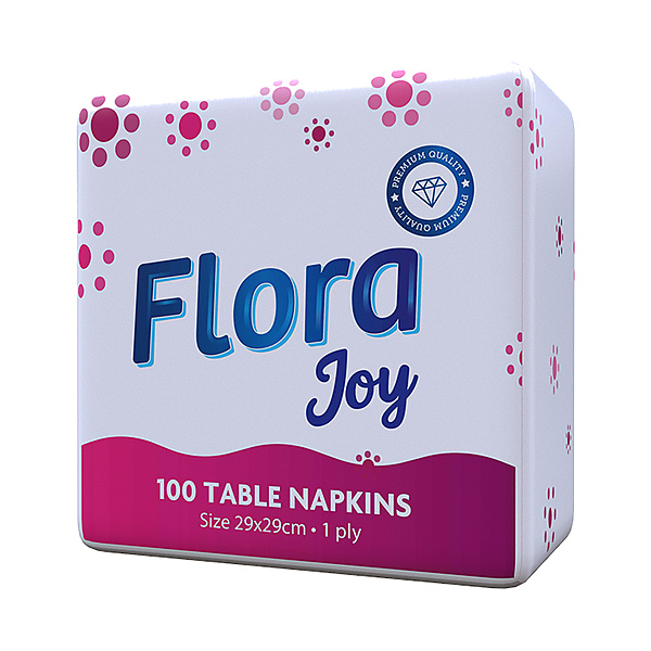 Flora Joy Table Napkins 100