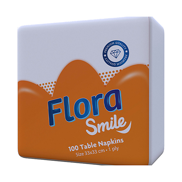 Flora Smile Table Napkins 100