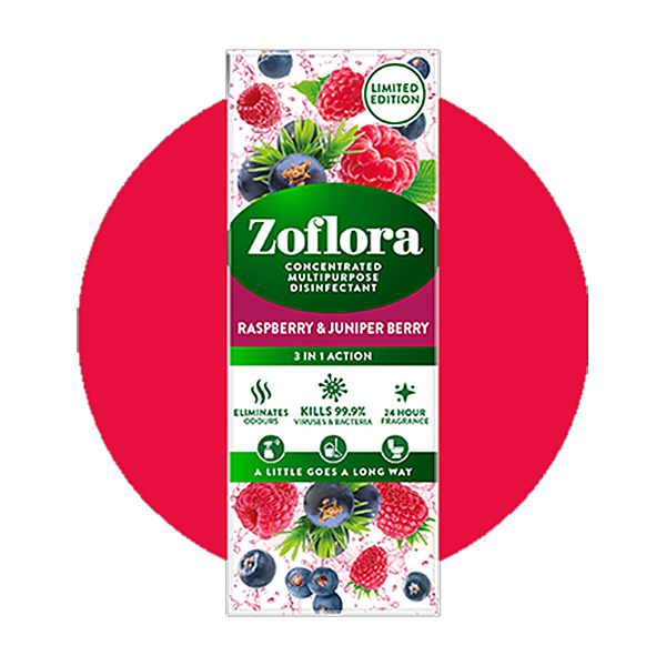 Zoflora Raspberry & Juniper Berry (120Ml)