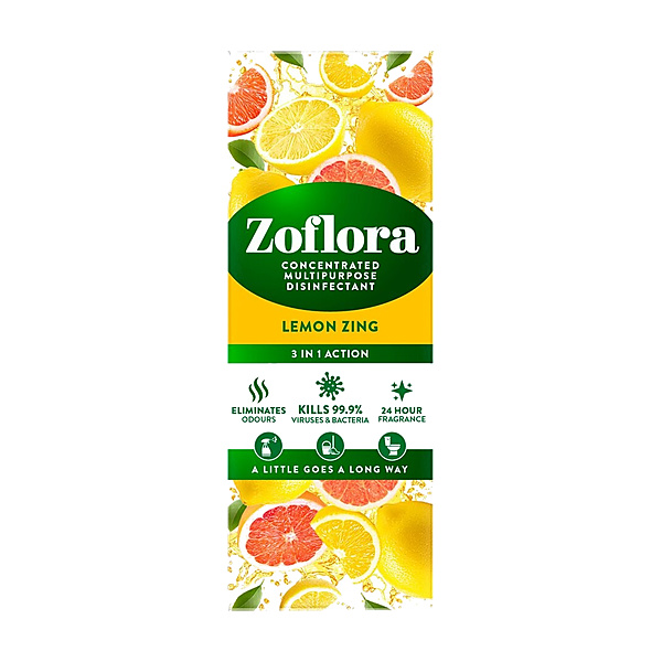 Zoflora Lemon Zing (120Ml)