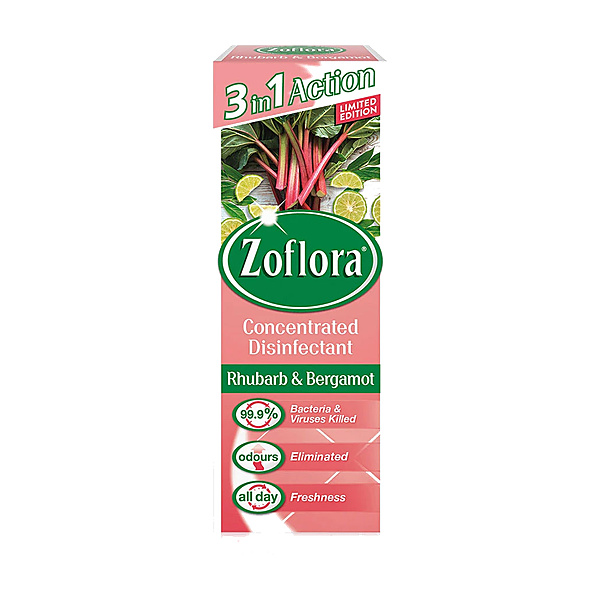 Zoflora Rhubarb & Bergamot (120Ml)