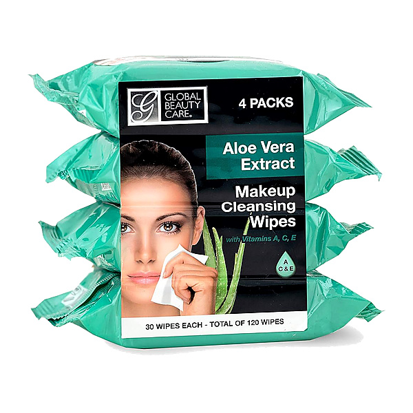 Beauty Makeup Remover Aloe Vera Wipes
