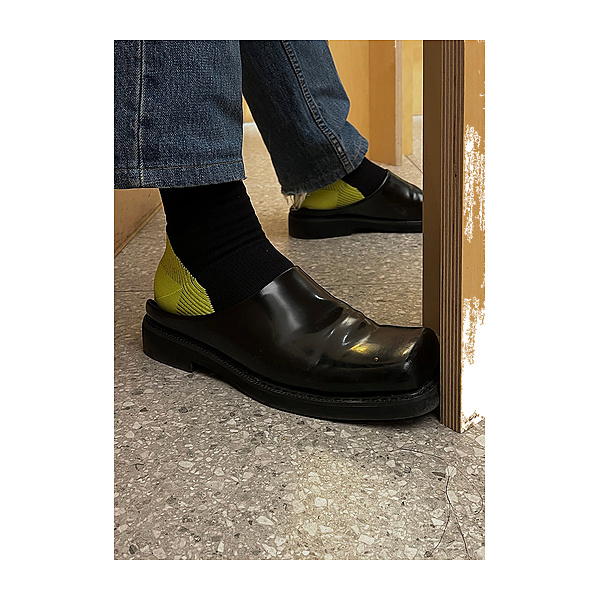 Saligao Nylon Black Socks