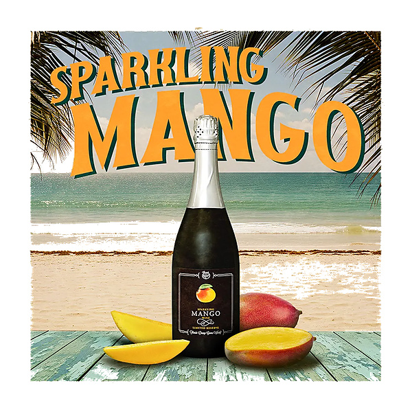 Flemish Sparklink Mango Drink Drink 750Ml