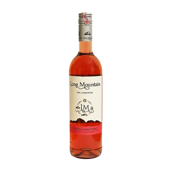 Long Mountain Naturally Sweet Rose 750Ml