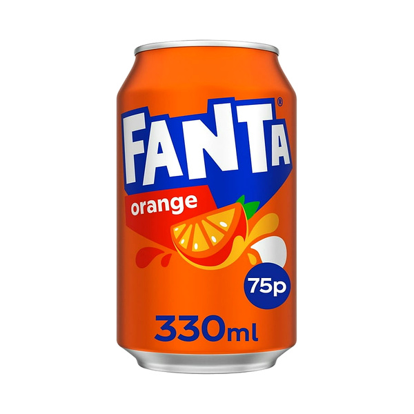 Can Fanta Orange 330Ml