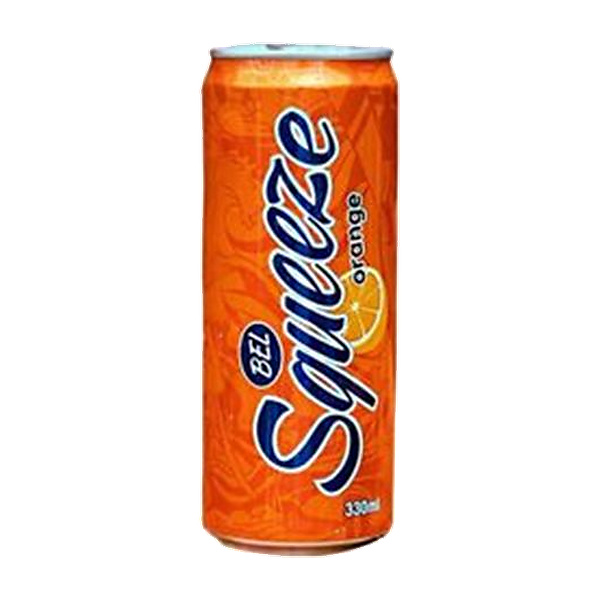 Bel Squeeze Orange Can 330Ml
