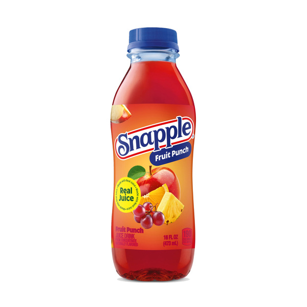 Snapple Fruit Punch Flav. Juice Pet 437Ml
