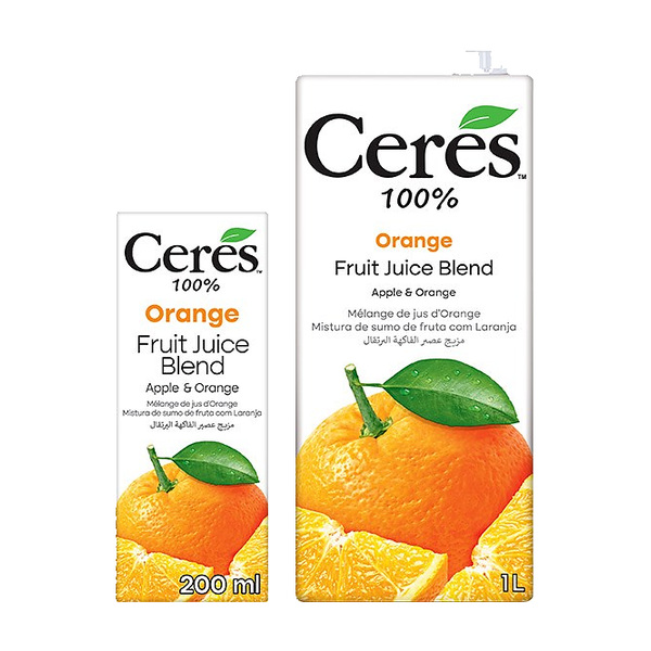 Ceres 100% Orange Fruit Juice 1L