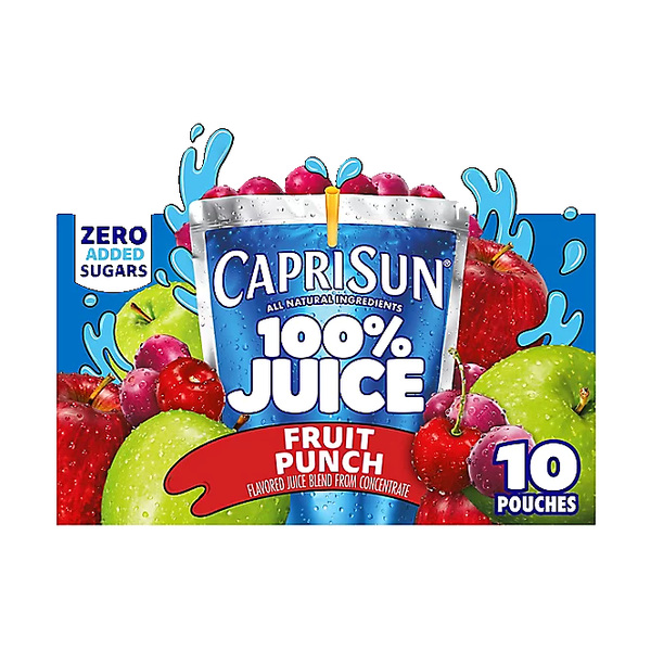Caprisun 100% Fruit Punch Juice