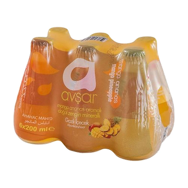 Avsar Mango & Pineapple Flav. Carbonated Drink 200Ml