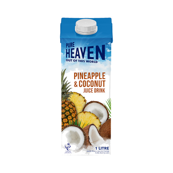 Pure Heaven Pineapple & Coconut Juice Drink 1L