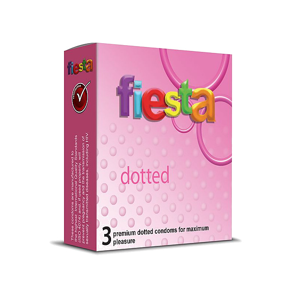 Fiesta Dotted Condom