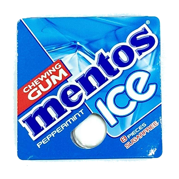 Mentos Ice Peppermint Gum (11.4G)