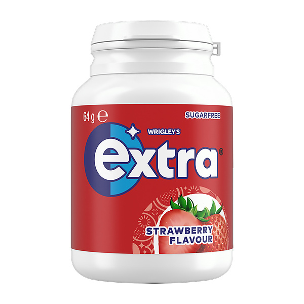 Wrigleys Extra Gum Strawberry Flavour (64G)