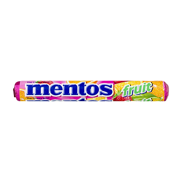 Mentos Chewy Dragees Fruit (21.6G)