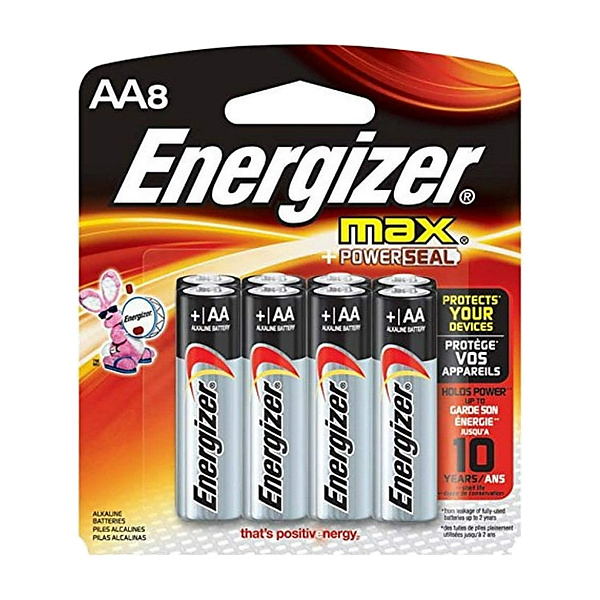 Aa8 Energizer Max (10X)