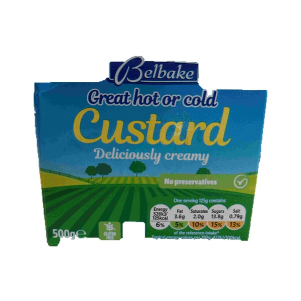 Belbake Great Hot/Cold Custard 500G