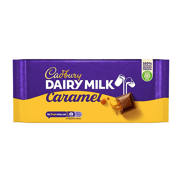 Cadbury Dairy Milk Caramel 180G