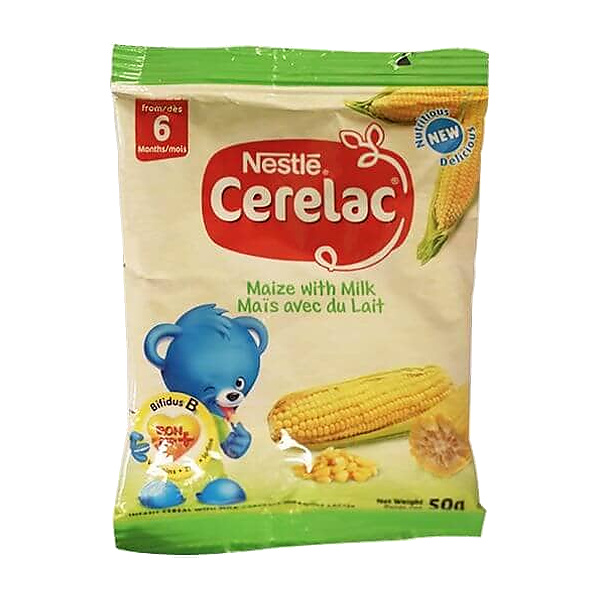 Cerelac Maize With Milk (50G)