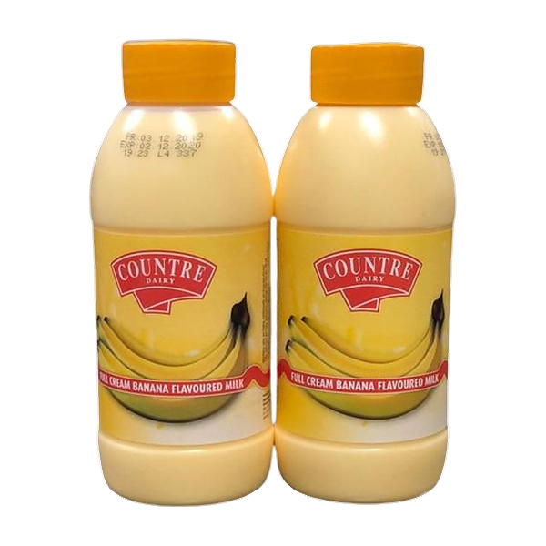 Countre Dairy Banana Flav. Whole Milk 500Ml