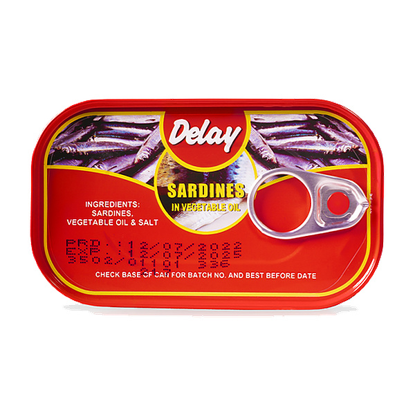 Delay Sardine In Vegetable Oil 90G