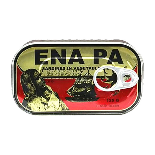 Ena Pa Sardine In Vegetable Oil 125G