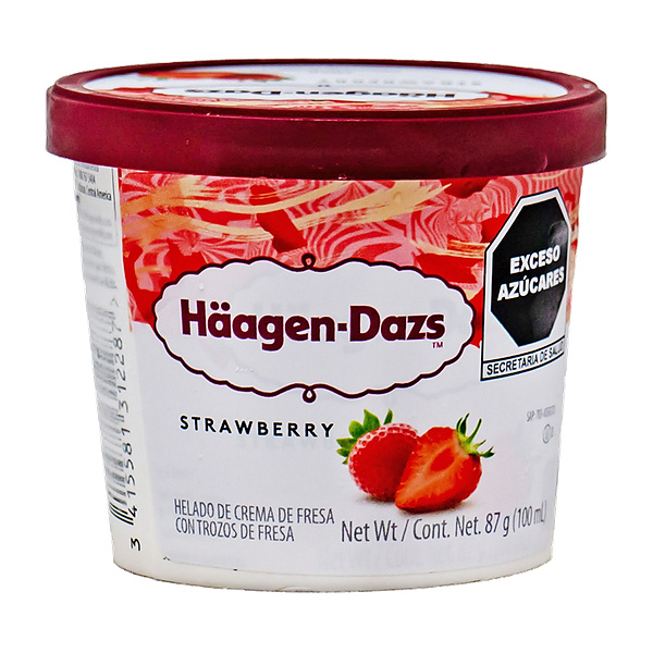 Haagen-Dazs Ice Cream With Strawberry 100Ml