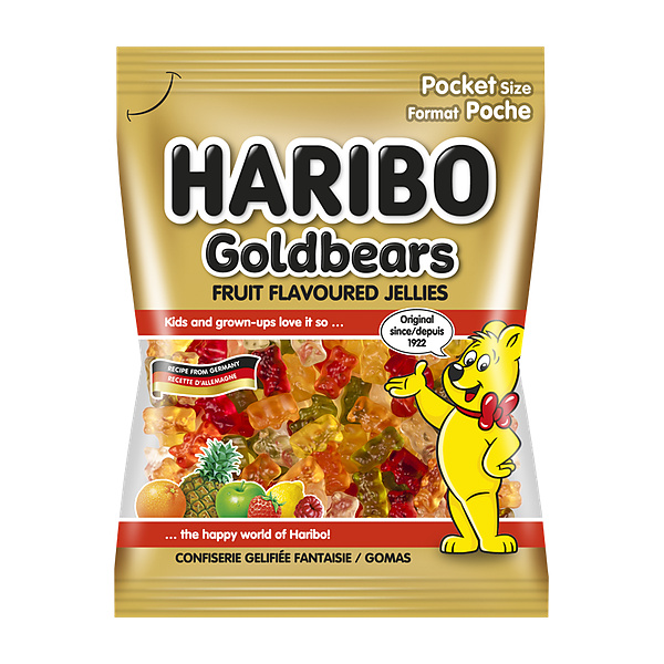 Haribo Goldbears Fruit Flav. Jellies 80G
