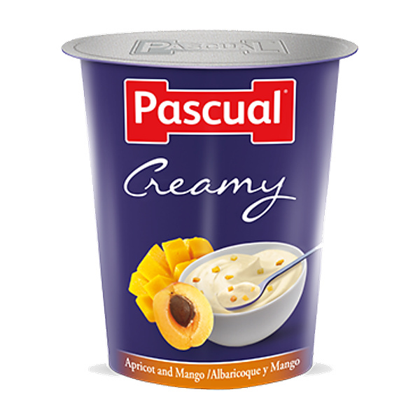 Pascual Creamy Apricot & Mango 125G